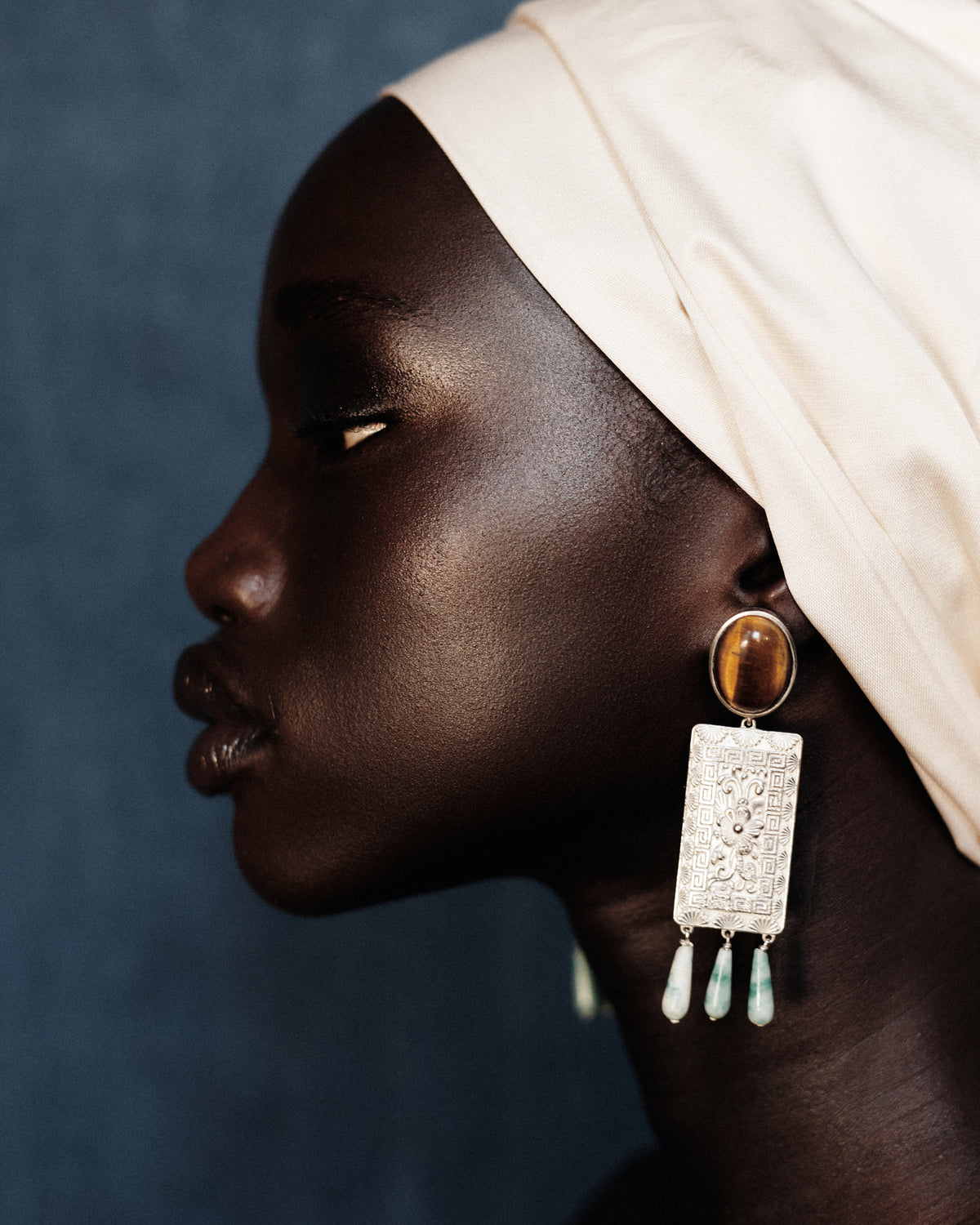 Penelope Earrings in Silver