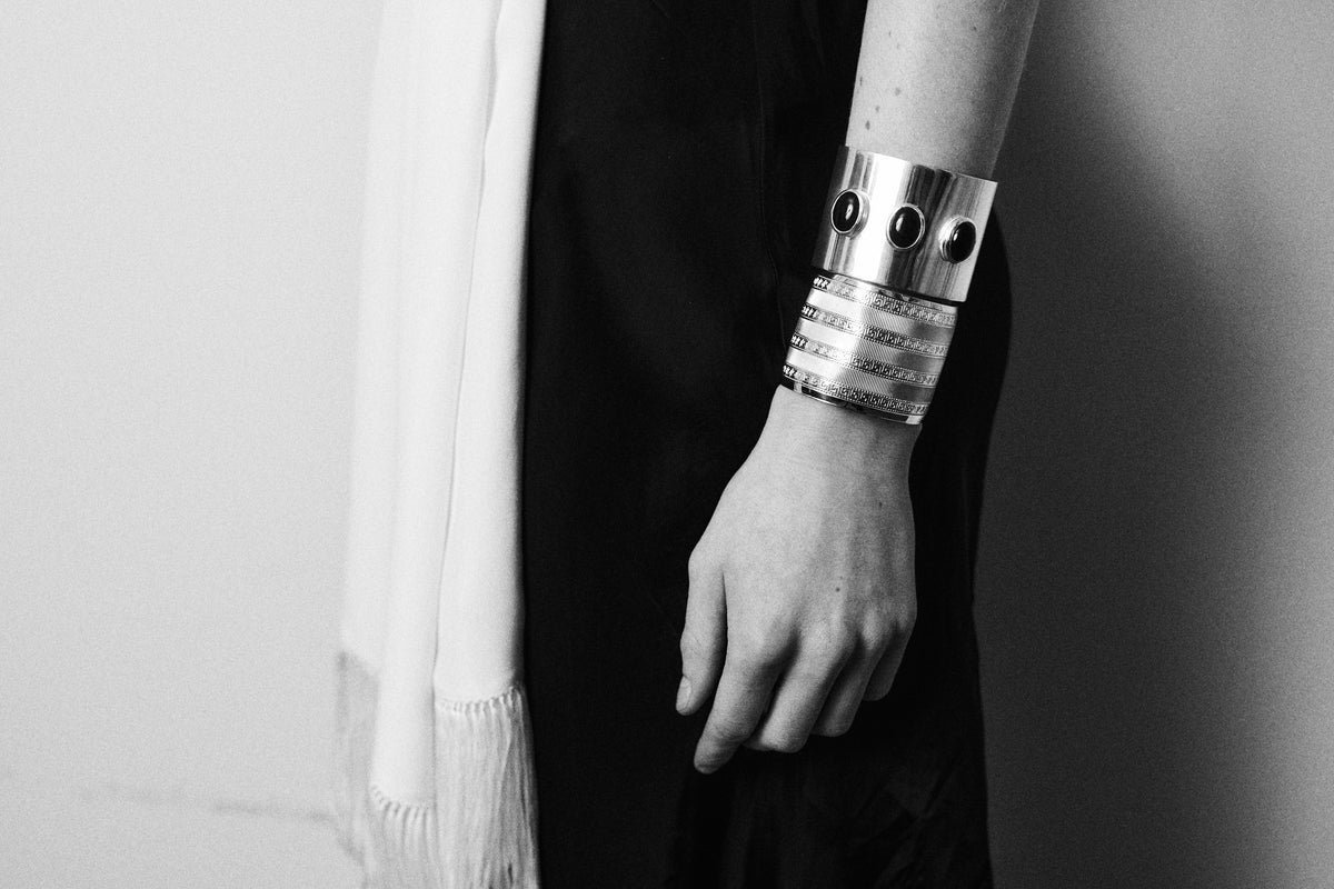Elena Cuff in Silver