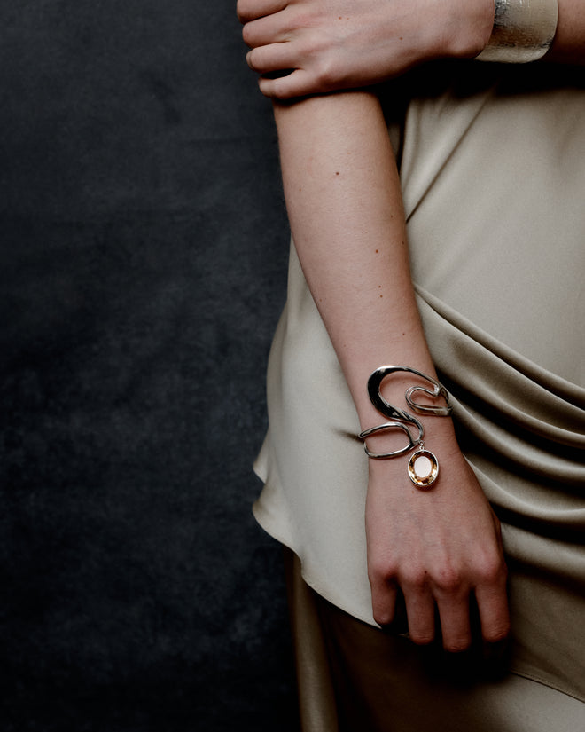 Lula Citrine Dangle Cuff