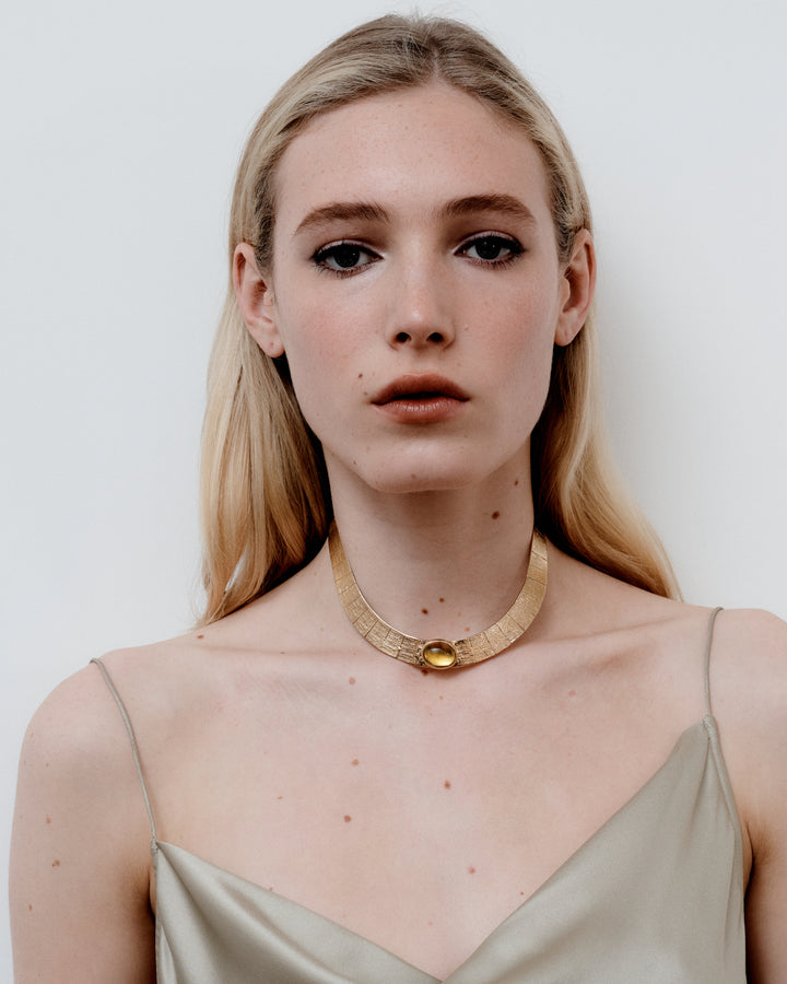 Athena Citrine Collar