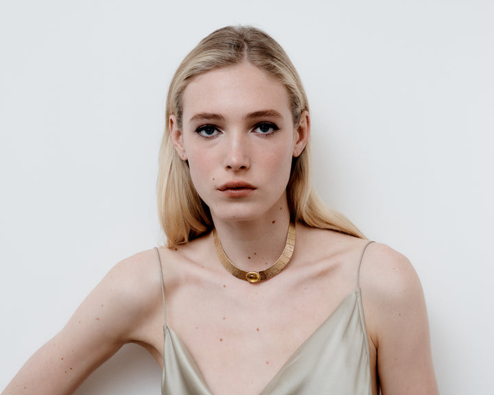 Athena Citrine Collar