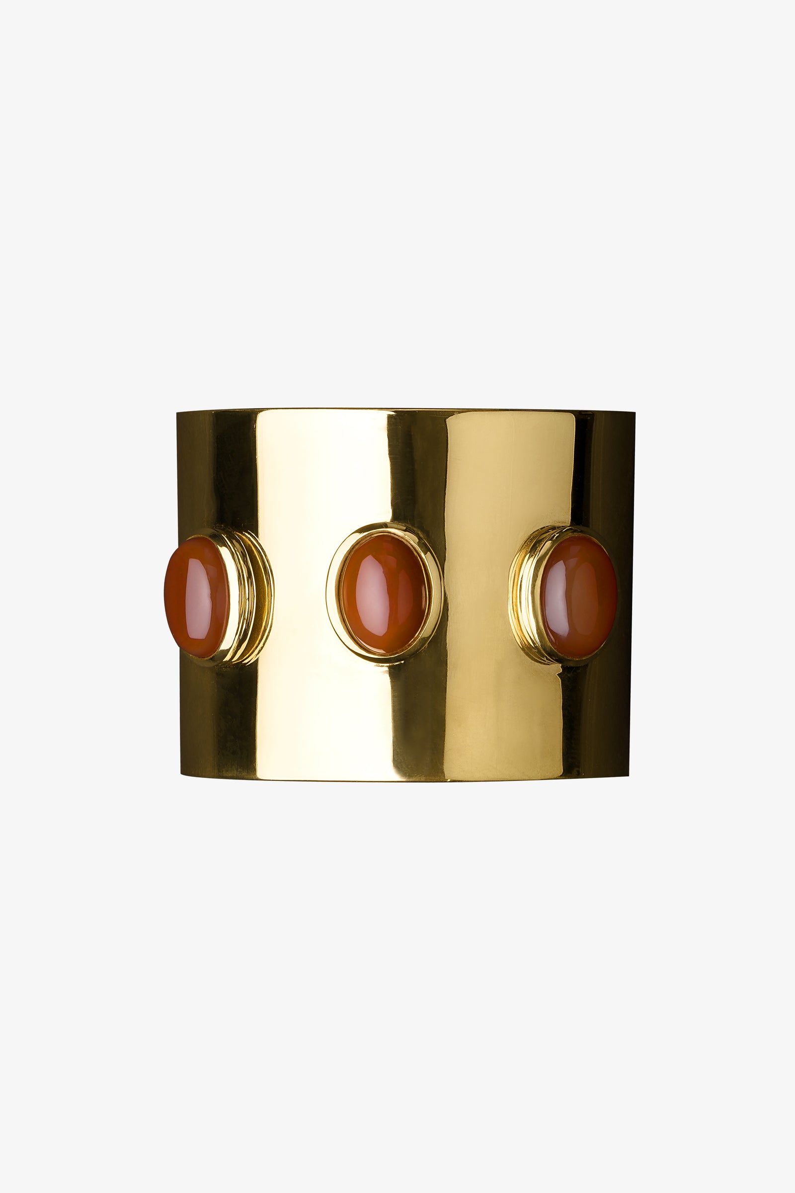 Fiona Carnelian Gold Cuff featured image