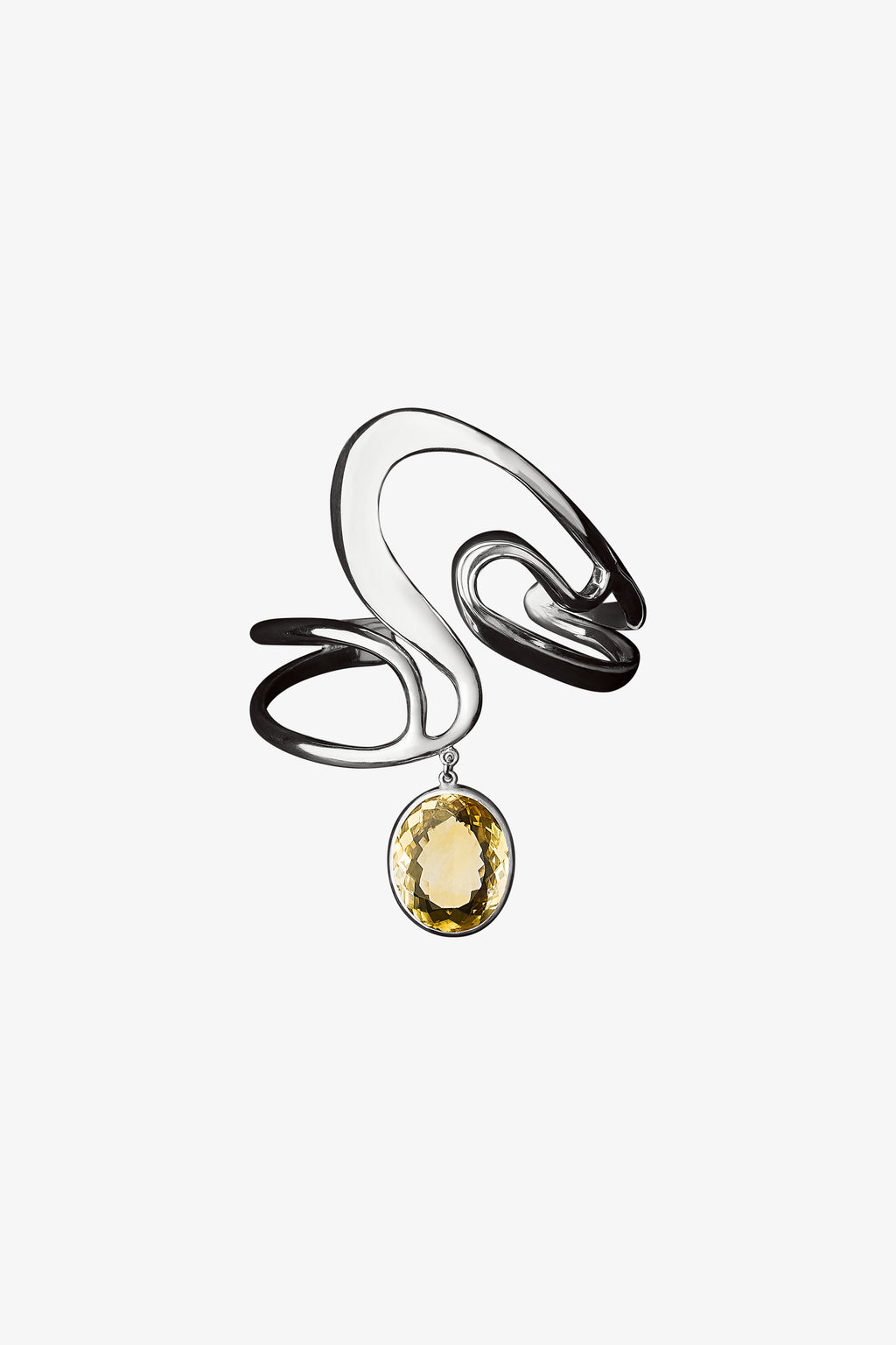 Lula Citrine Dangle Cuff