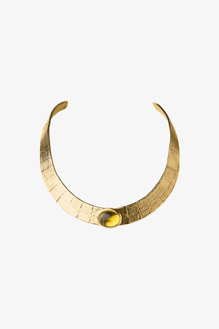Athena Citrine Collar
