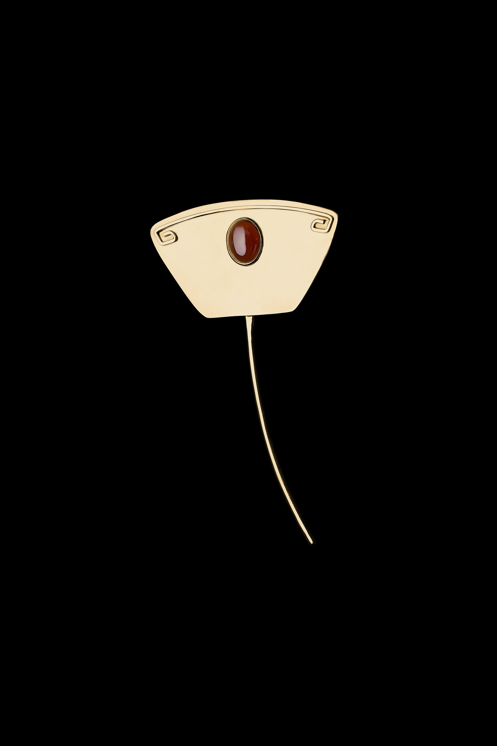 Lana Carnelian Hairpin image 3