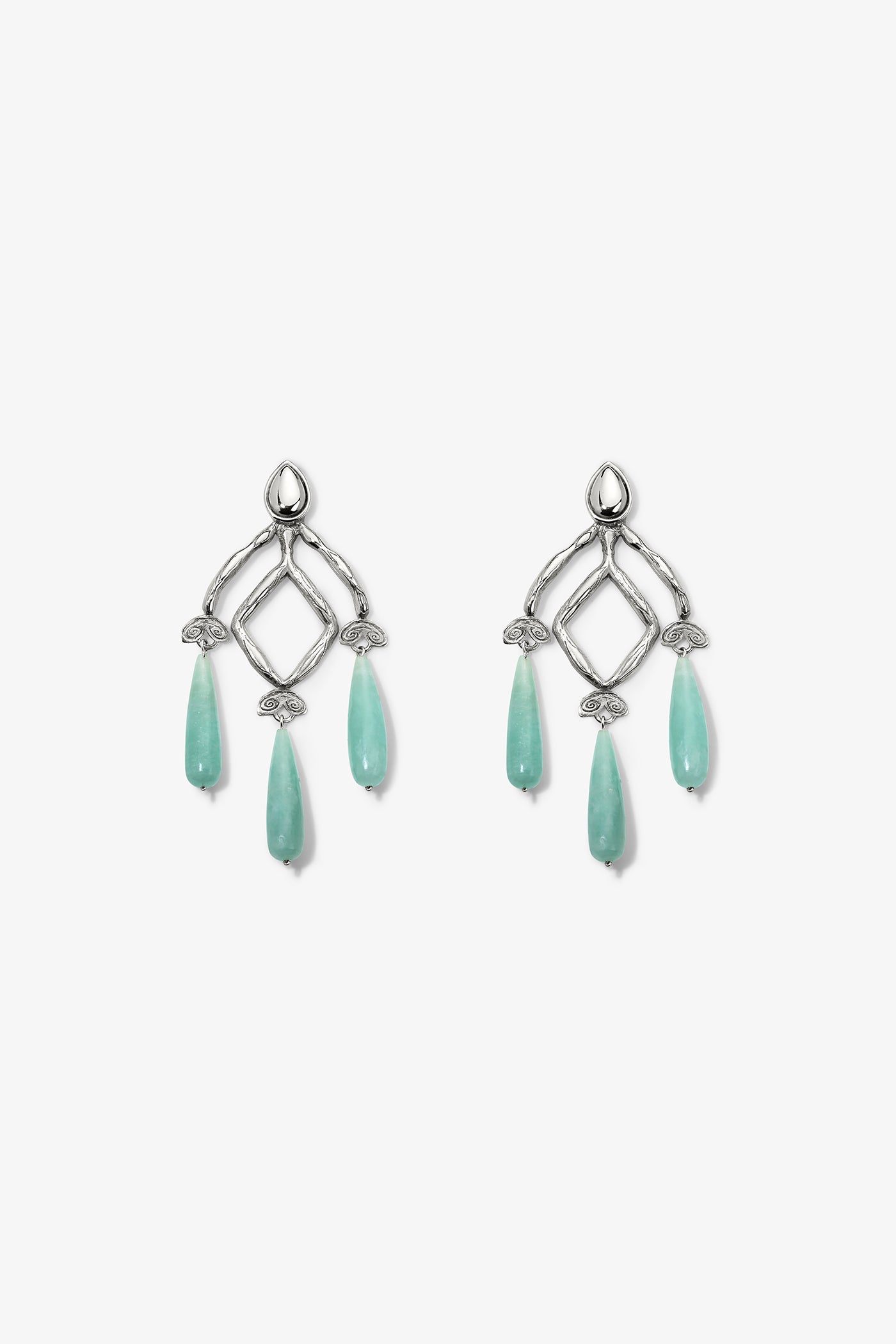 Sienna Amazonite Earrings featured image