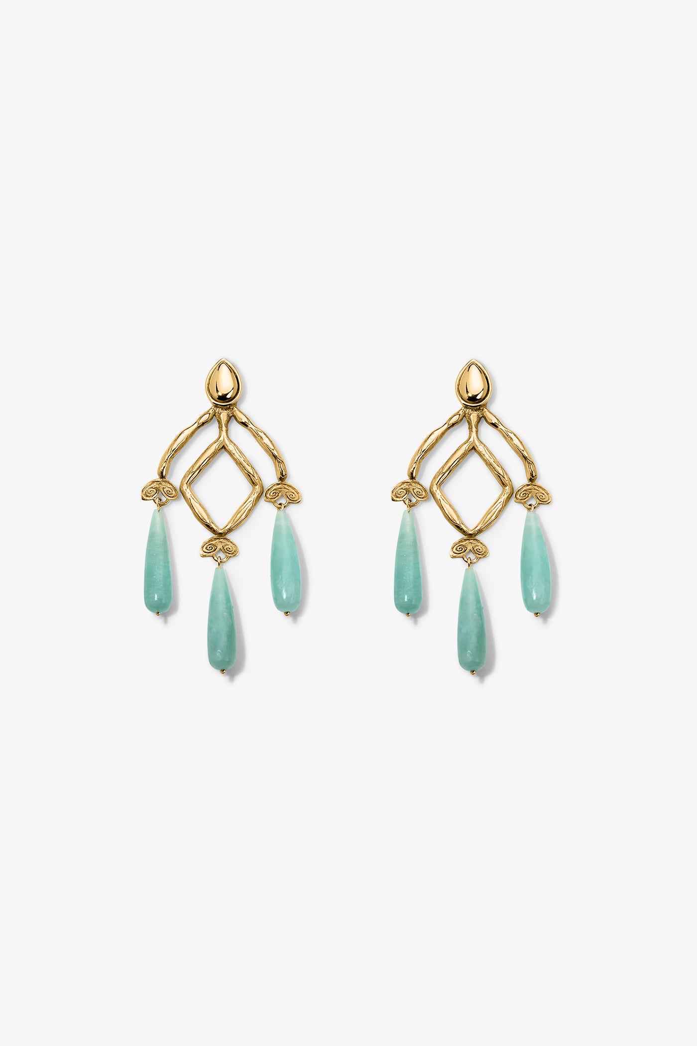 Sienna Amazonite Earrings