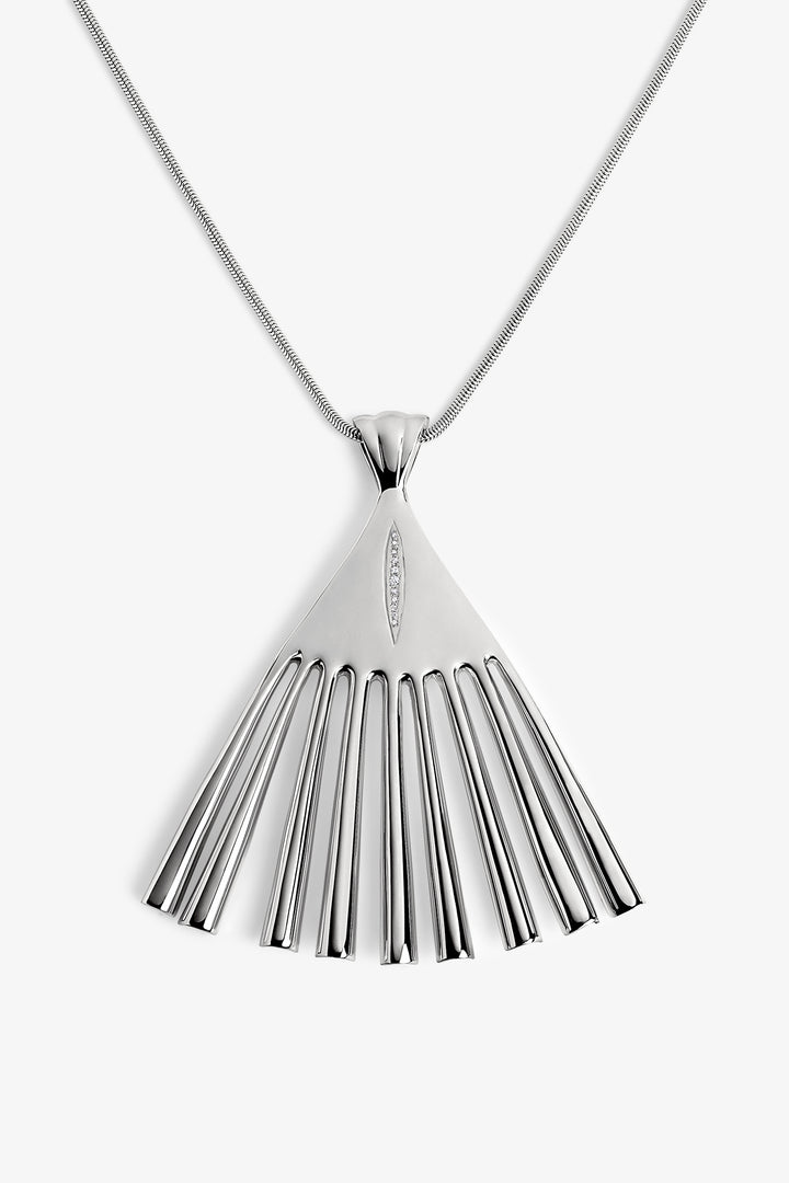 The Carolyn Fan Pendant