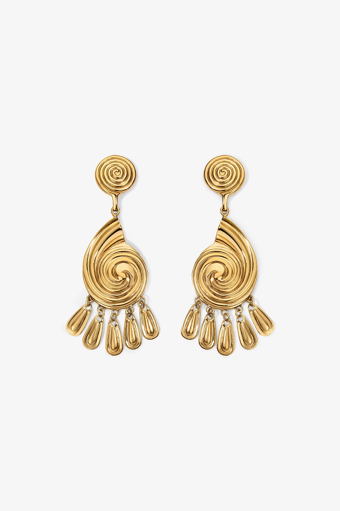 Eliza Earrings in Gold