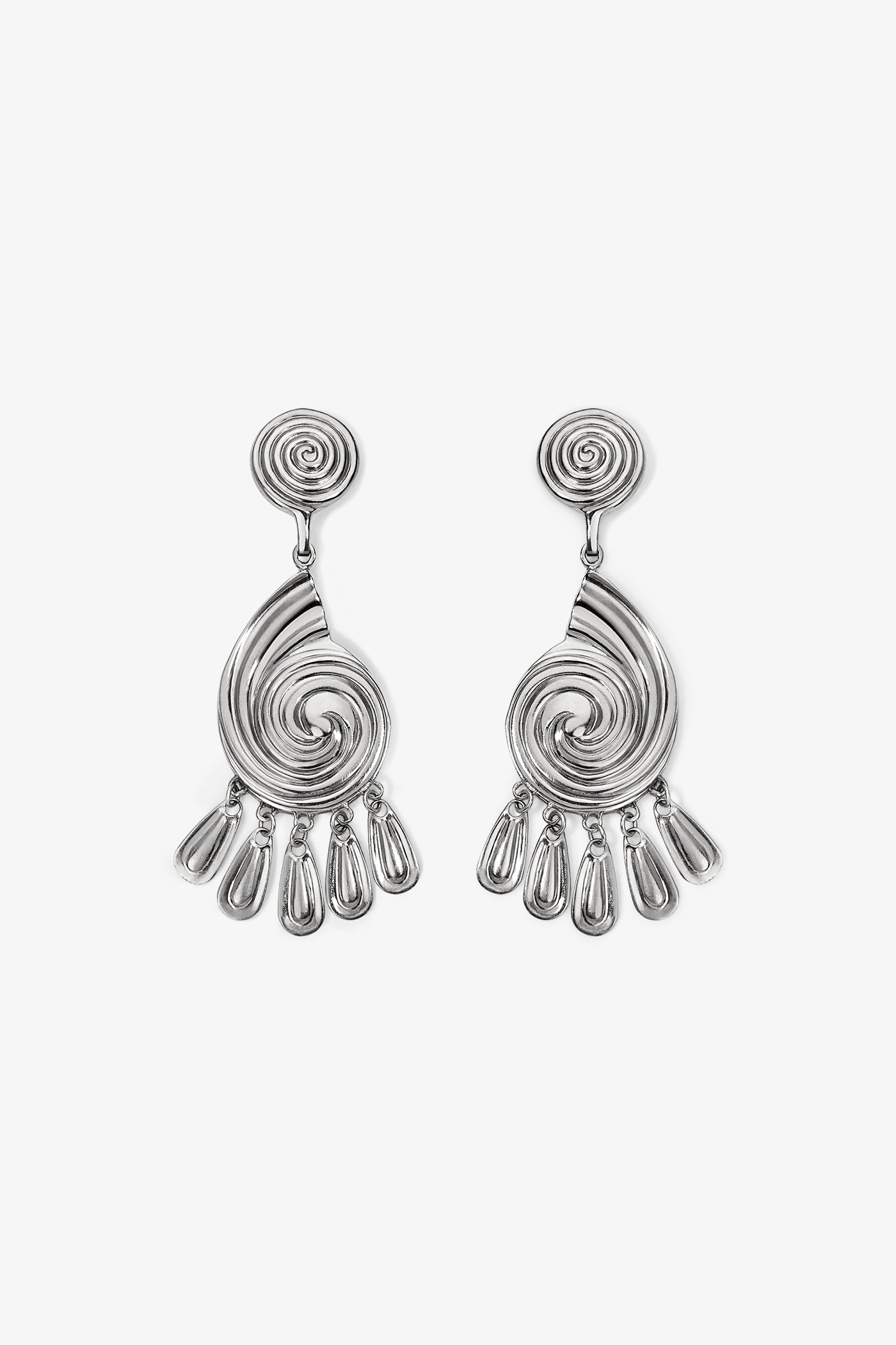 Eliza Earrings in Silver