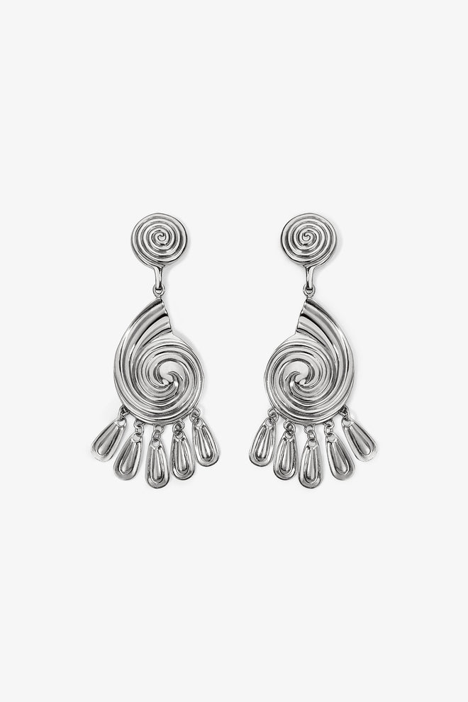 Eliza Earrings in Silver