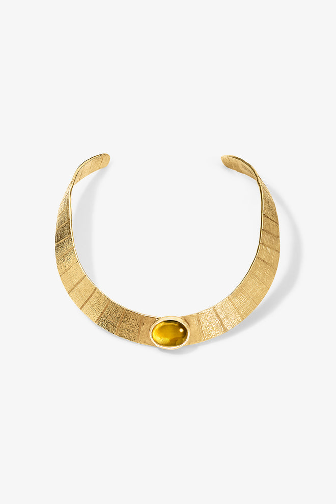 Athena Citrine Collar