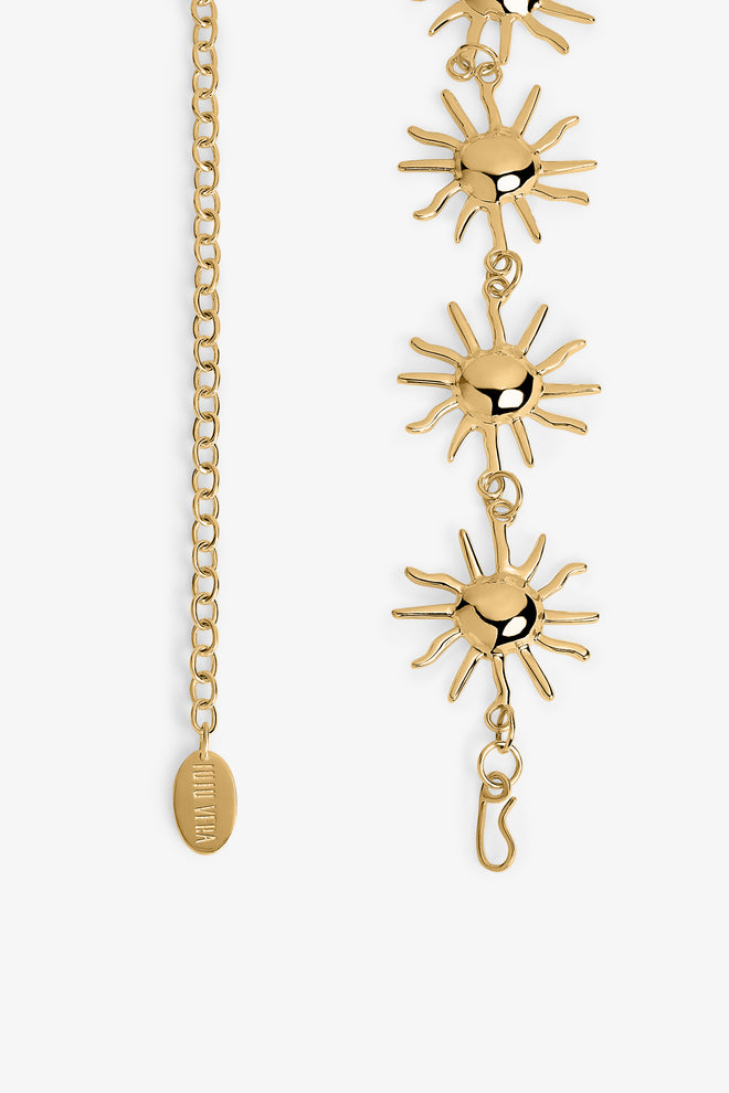 Soleil Belt in Gold