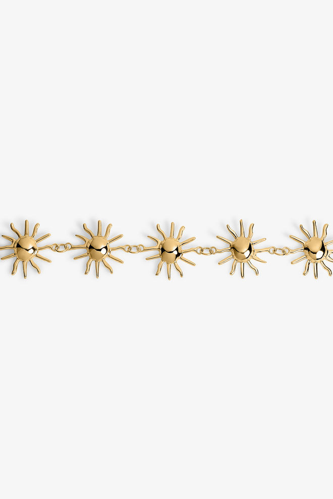 Soleil Belt in Gold