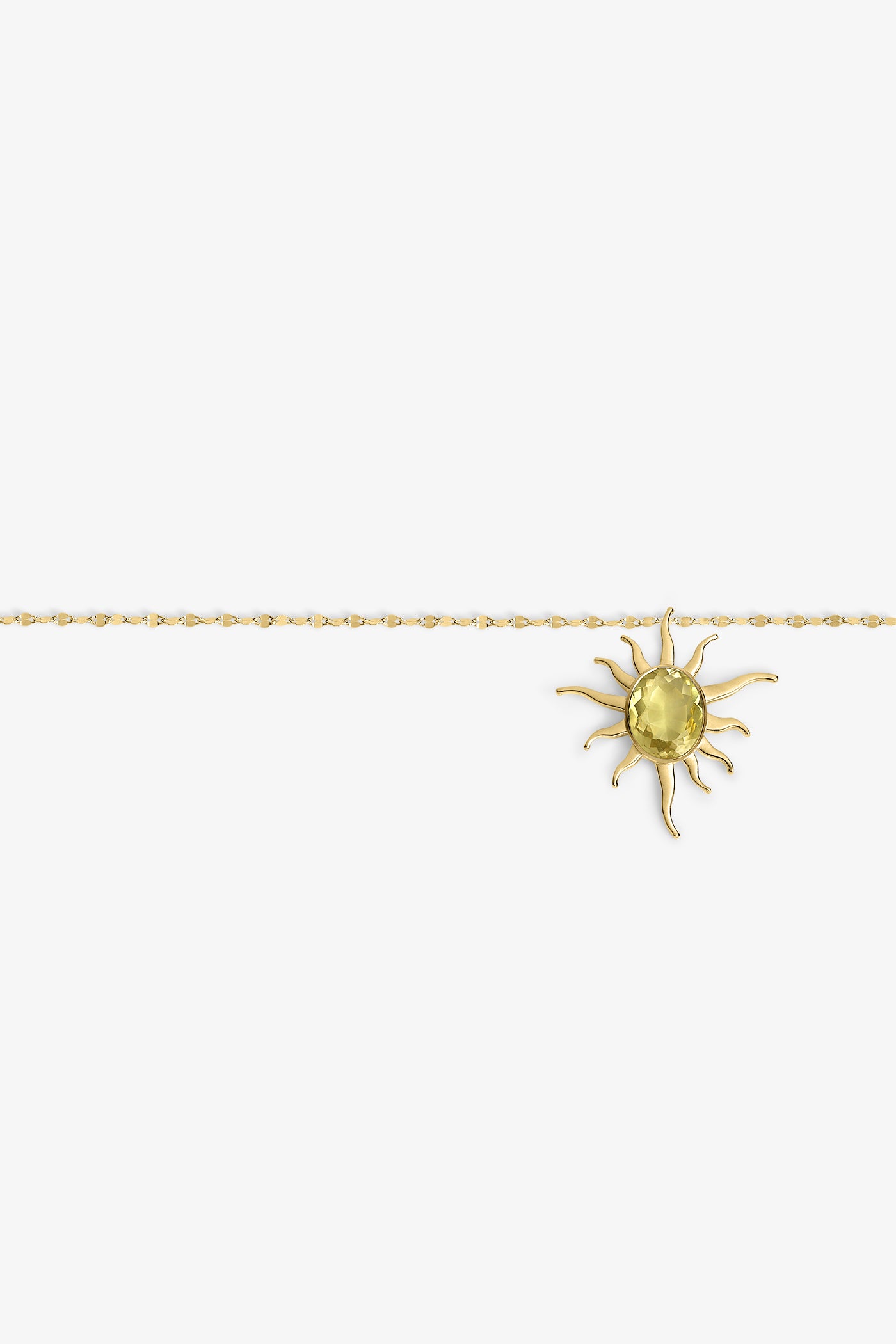 Iris Pendant in Gold