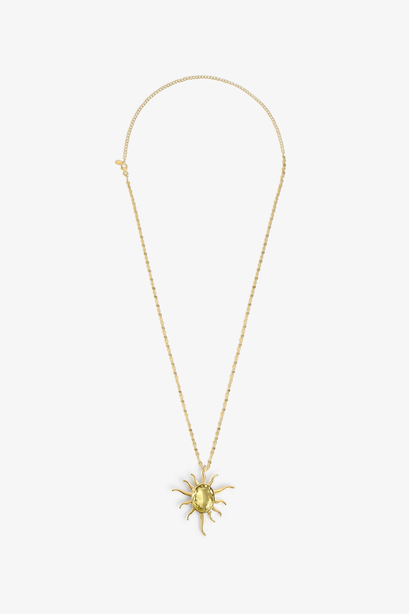 Iris Pendant in Gold