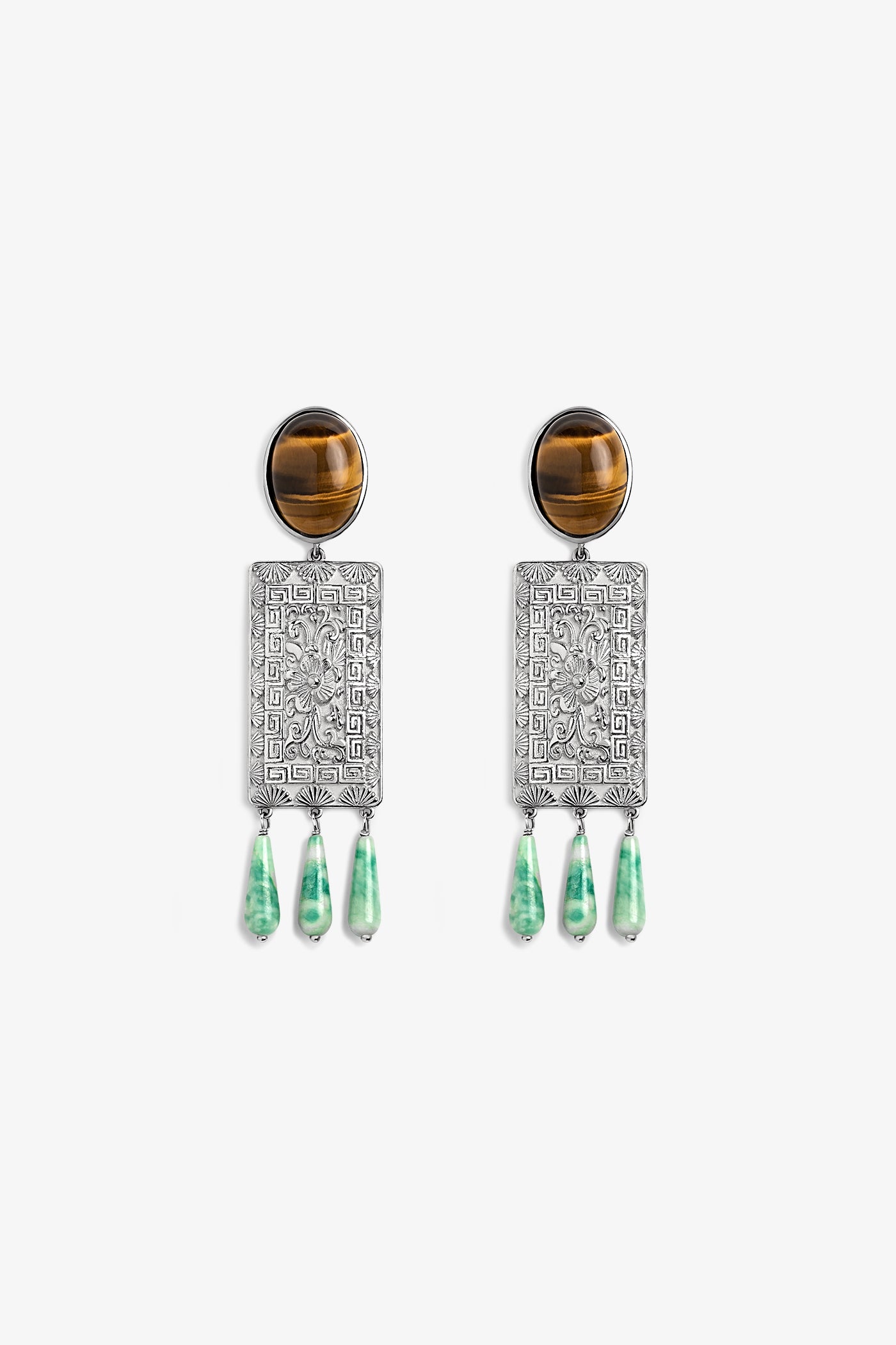 Penelope Earrings in Silver