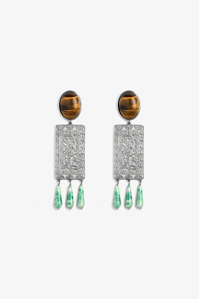 Penelope Earrings in Silver