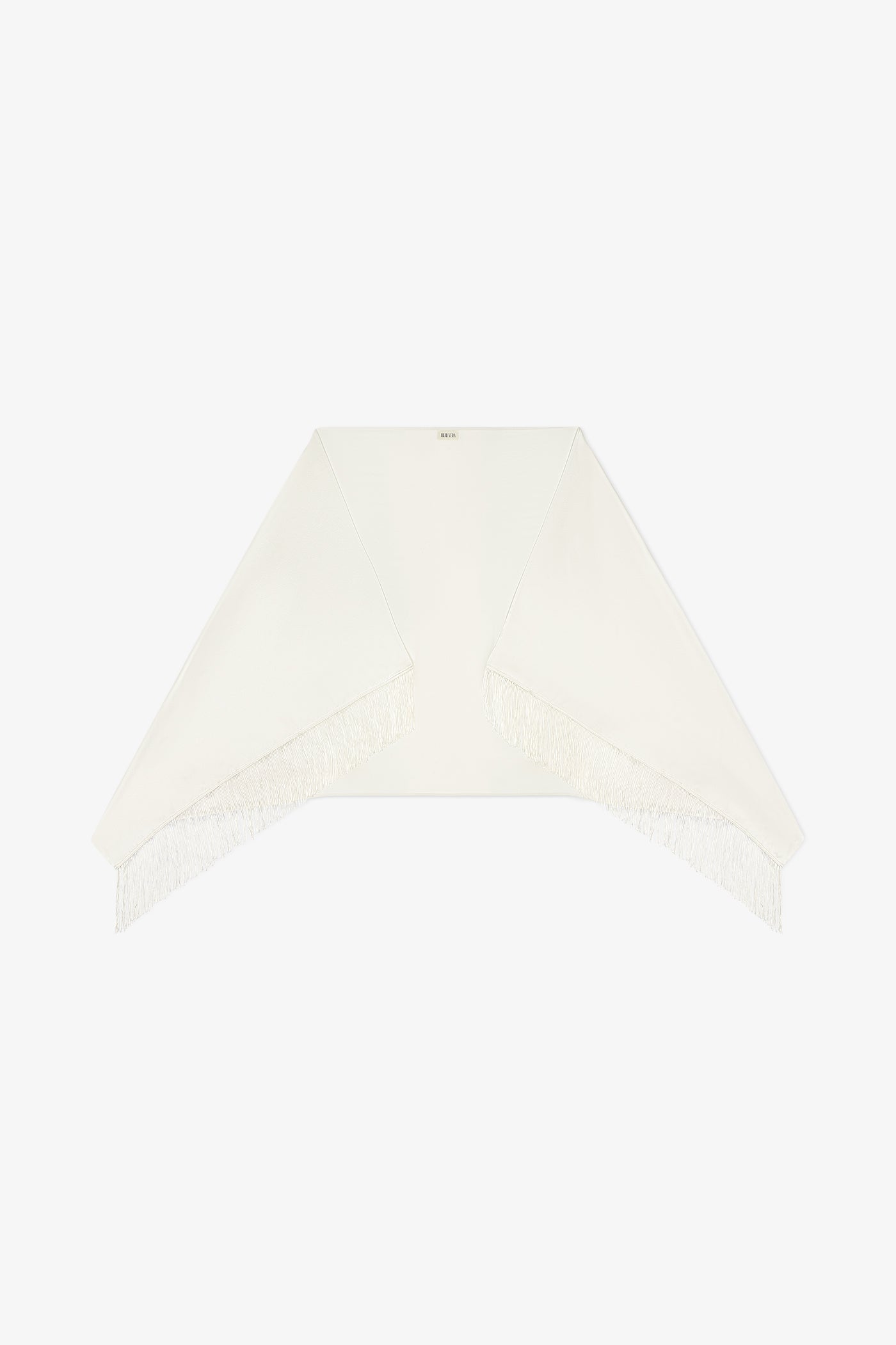 Lydia Silk Shawl in Ivory