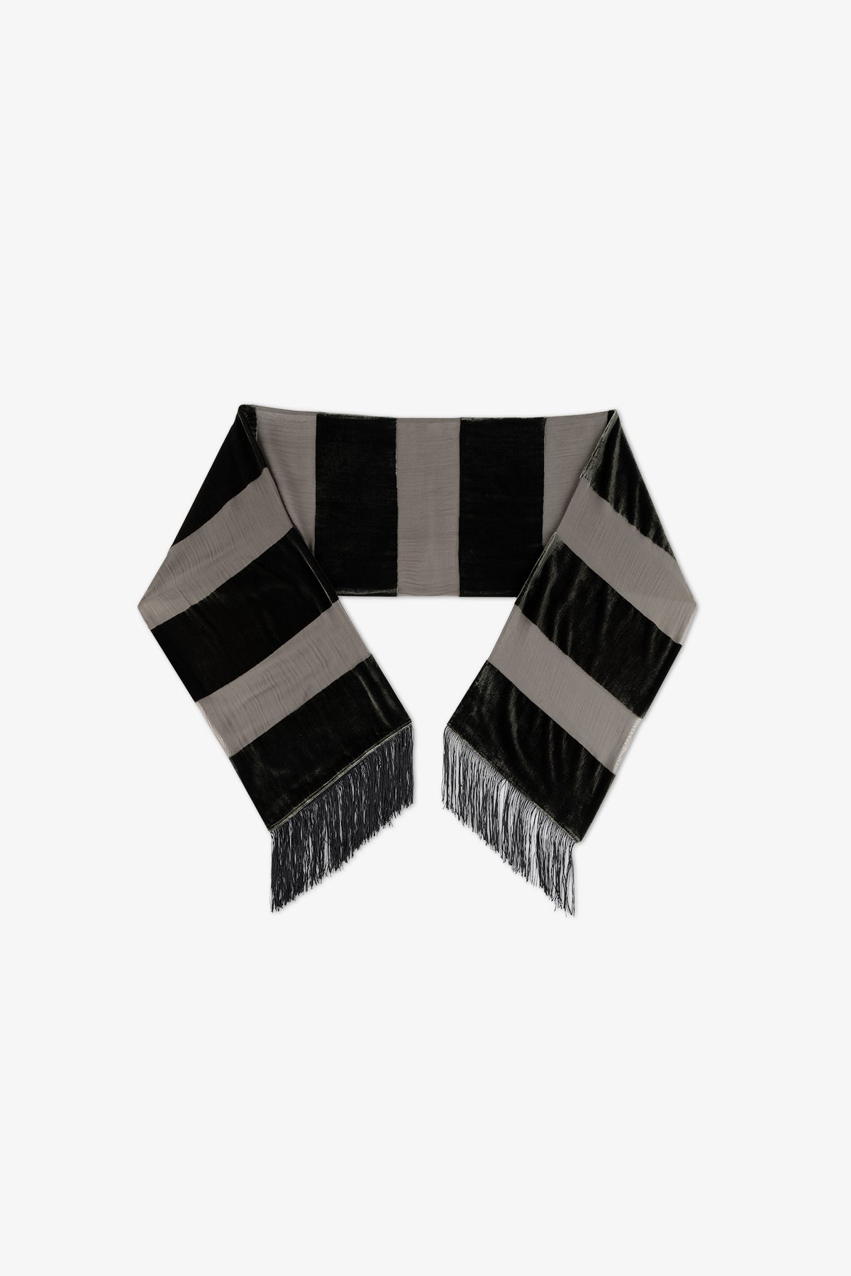 Libert Scarf in Striped Serpentine