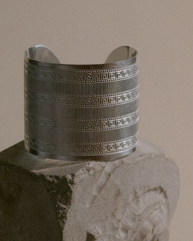 Elena Cuff in Silver