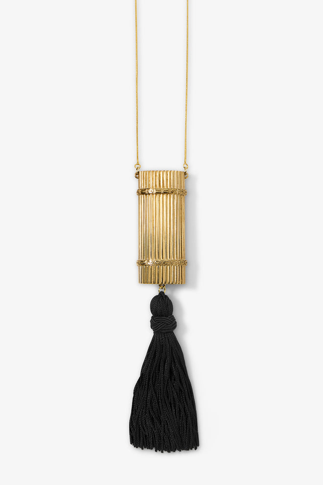 Deco Lighter Pendant in Gold