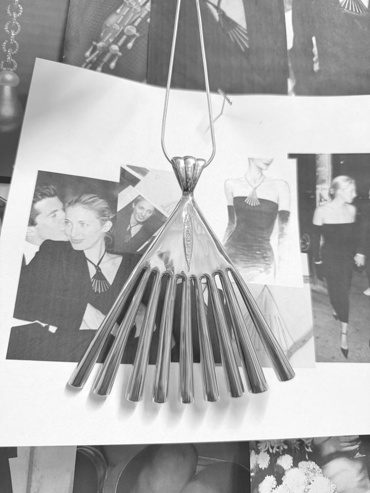 The Carolyn Fan Pendant