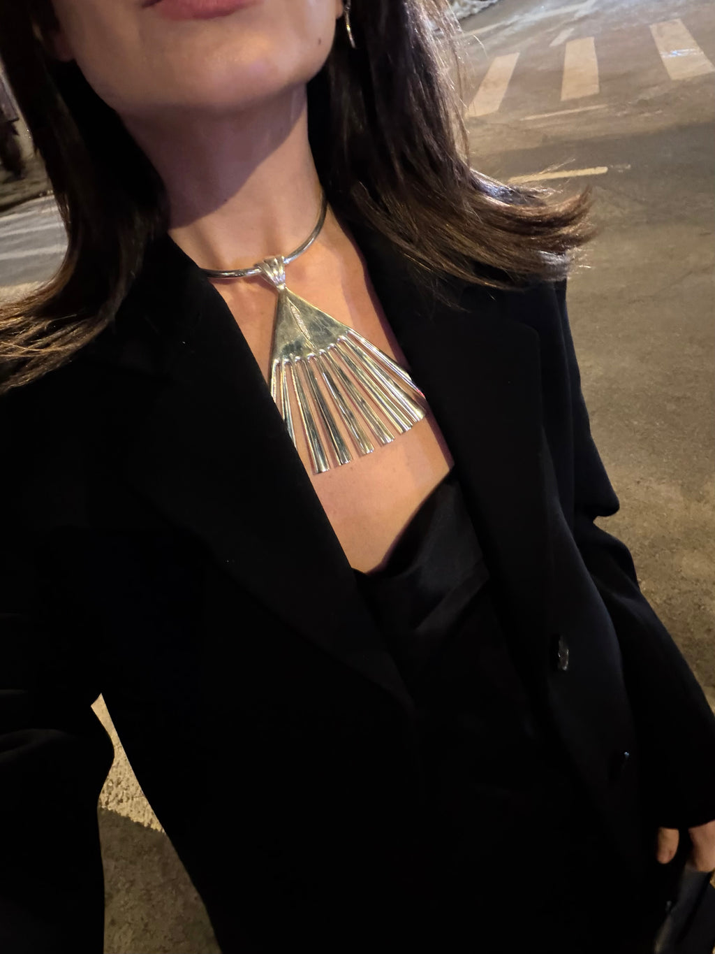 The Carolyn Fan Pendant image 5