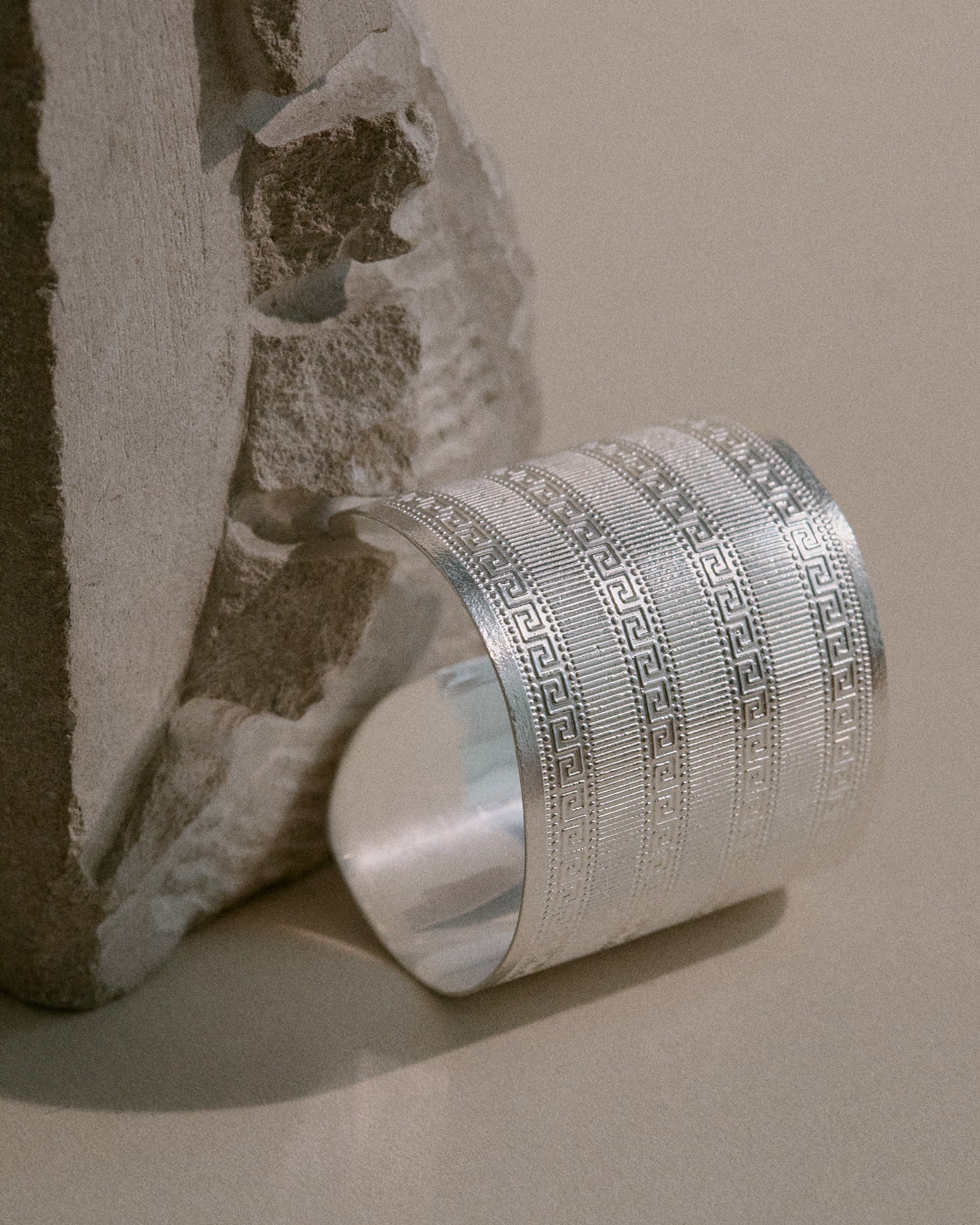 Elena Cuff in Silver