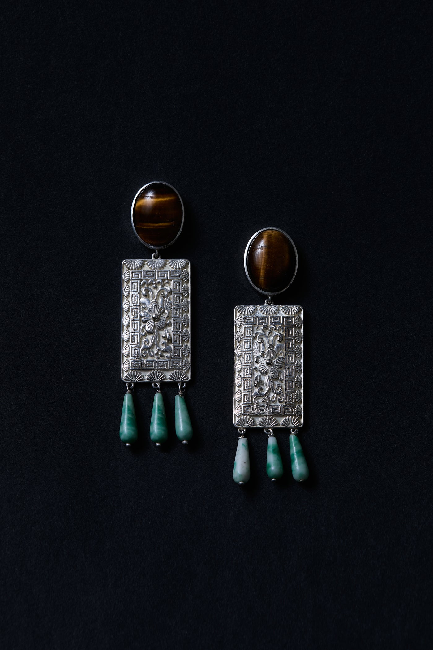 Penelope Earrings in Silver